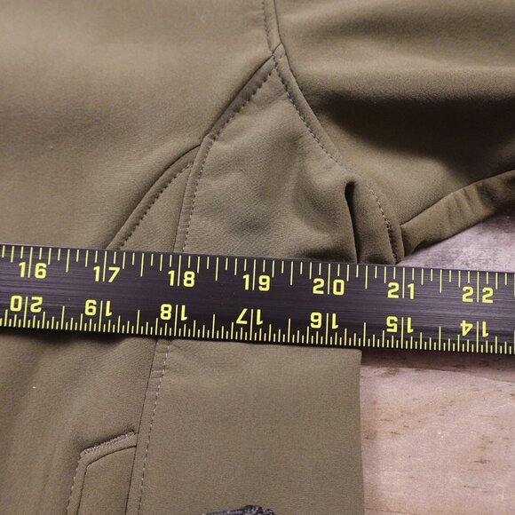 The North Face Apex Softshell Jacket Men’s Medium Olive Green - Picture 8 of 14